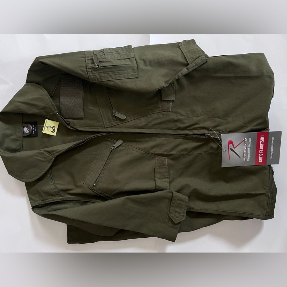 Kid’s Flightsuit - SM “Olive Green”